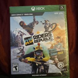 NEW factory Sealed RIDERS REPUBLIC For Xbox Series X + Xbox one