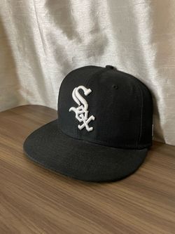 GOOD CONDITION - Size 7 White Sox MLB 59Fifty Black