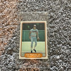 1982 CAL RIPKEN JR. ROOKIE CARD