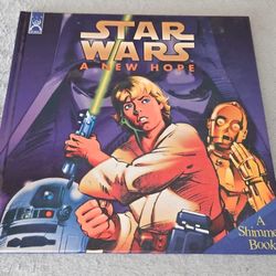 Star Wars A New Hope Fun Works A Shimmer Book Ken Steacy 1997 Hardcover Kids Hc