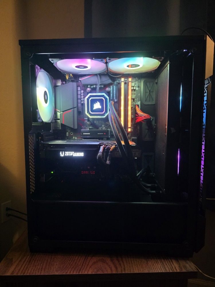 AMD Gaming PC wiith keyboard and mouse. Free monitor included  Start Gaming today