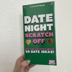 Date Night Scratch off ideas let’s get deep