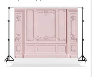New Kate 8×8ft Light Pink Empty Room Photo Backdrop Classic Interior Wedding Photography Background Photo Studio Props for Photographers