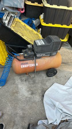 Sears craftsman 5 hp 25 gallon air compressor