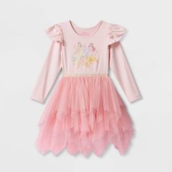 Disney Princess Little Mermaid Pink Girl Tutu Dress 3T 