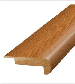 Wood look laminate moulding