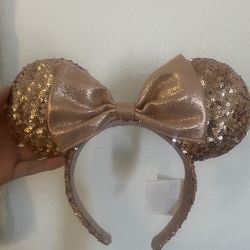Pink disney mickey ears