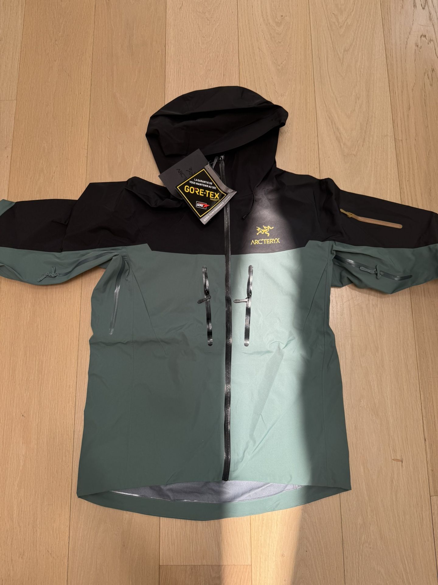Arc'teryx Alpha SV Black/Green Jacket
