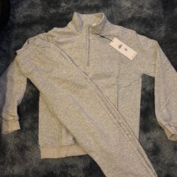 Grey Alo Quarter Zip Set 