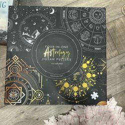 Astrology Jigsaw Puzzles Set Of 4