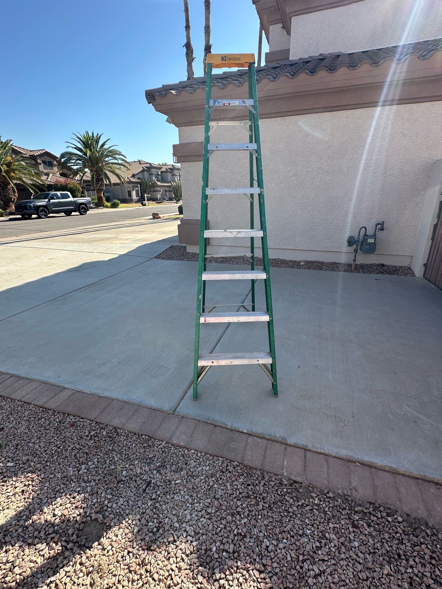 8 Ft Davidson Step Ladder
