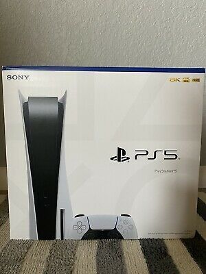 Sony PlayStation 5 PS5 Console Disc Version With Controller And Games