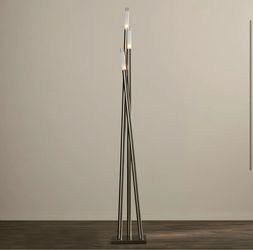 Wade Logan Silver Floor Lamp