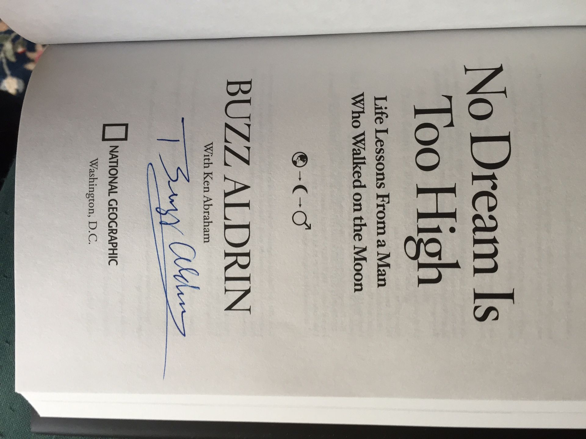 BUZZ ALDRIN SIGNED