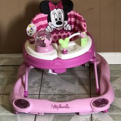 LIKE NEW MINNIE MOUSE BABY ACTIVITY WALKER!!!!