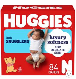 Huggies Little Snugglers Newborn – 115 diapers