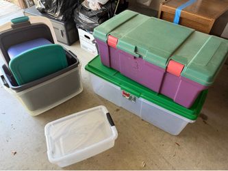 Storage tubs