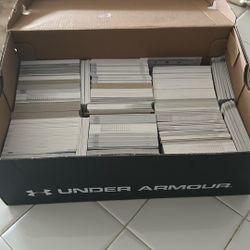 Lot Of Baseball Football And Basketball Cards 