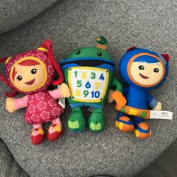 Team Umizoomi Plush Dolls 