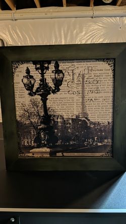 Framed wall art