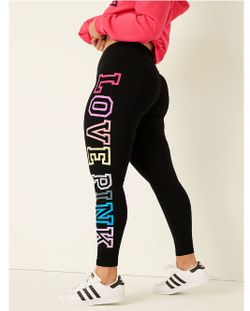 VS PINK Cotton High Waist Full Length Leggings