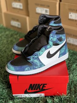 Jordan 1 High Tie Dye Size 9.5 Womens / Size 8 Mens Brand New DS