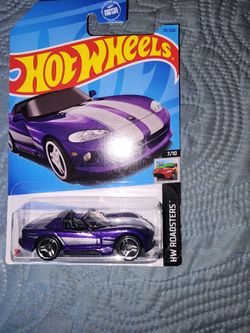 Hot Wheels HW Roadsters Dodge Viper #131/250