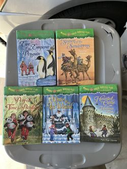 5 Hardcover Magic Treehouse Books Excellent Condition!