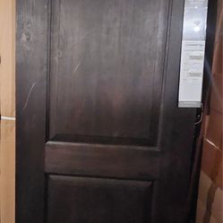 FRONT DOOR.....36" x 80"....NEW WITH MINOR SCRATCHES.....$ 400