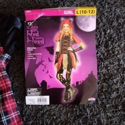Edgy Little Red Riding Hood Costume