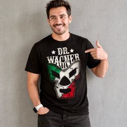 🇲🇽 “DR WAGNER” LUCHA LIBRE Tshirt serigrafía de alta intensidad