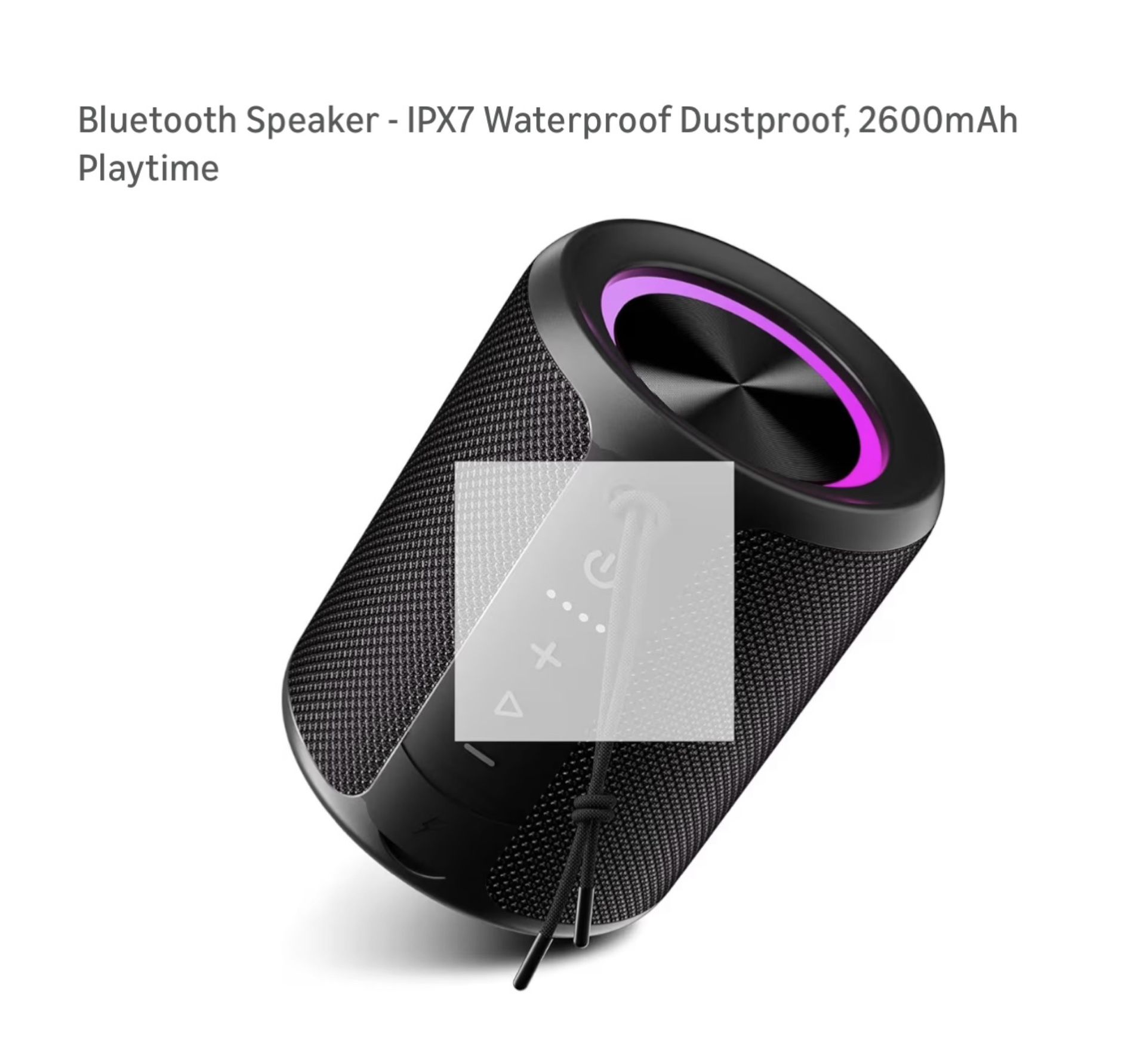 Brand new Bluetooth Speaker - IPX7 Waterproof Dustproof, 2600mAh Playtime  Whitestone/Flushing, Queens or Downtown Manhattan pickup Cash only 