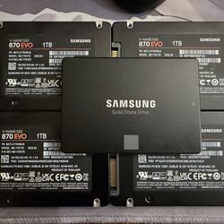 Samsung 870 Evo 1TB SATA SSDs