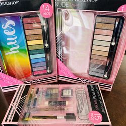 ~NIB Color Workshop 2 Palettes Of Eyeshadow & Brow Creator~$10