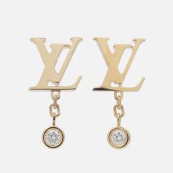 Louis Vuitton diamond earrings
