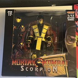 Mortal Kombat Scorpion Storm collectibles 1/12 figure
