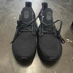 Adidas Ultra Boost All Black 3 Stripes