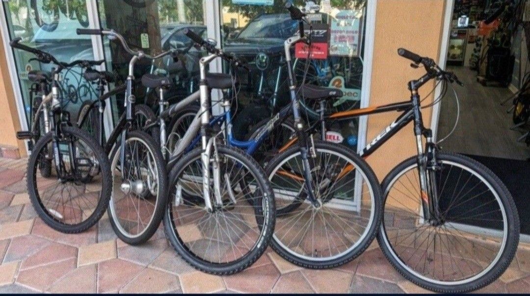 Bicicletas de uso a buen precio, listas para usar.