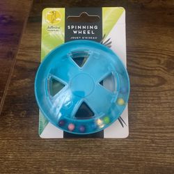 Spinning Wheel Bird Toy