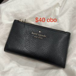 Kate Spade Bifold Wallet - Black