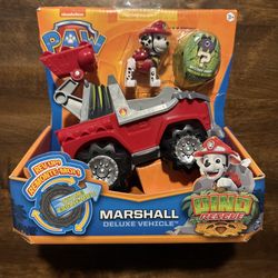 PAW Patrol Marshall Dino Rescue Deluxe Vehicle