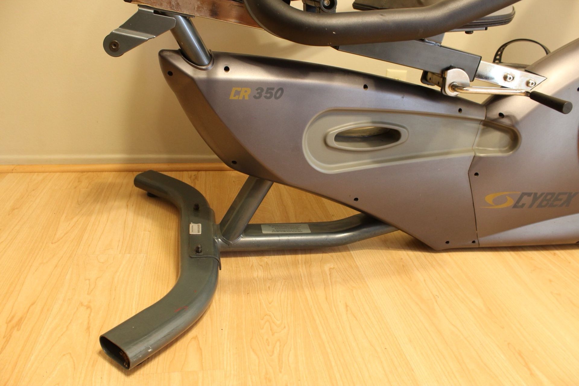Cybex CR350 Recumbent Bike Sit Down Exercise Cycling Machine
