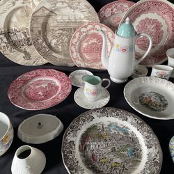 English Decorative Plates