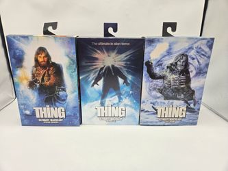 Lot 3 NECA the Thing Ultimate MacReady station Survival, Last Stand, Outpost 31