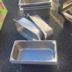 Stainless Steel Steam Table Pans – 1/3 Size (2available)