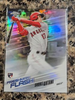 2018 Topps Chrome Freshman Flash Insert Shohei Ohtani Rookie Card #FF1