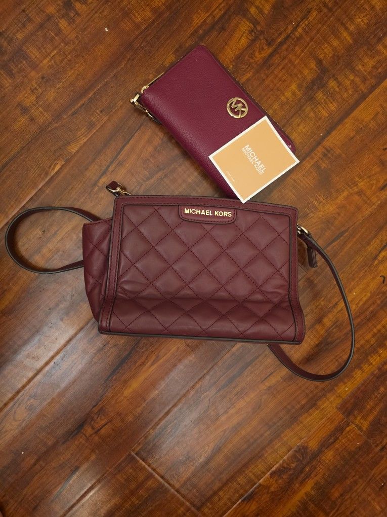 Used Michael's Kors Purse & Matching Wallet