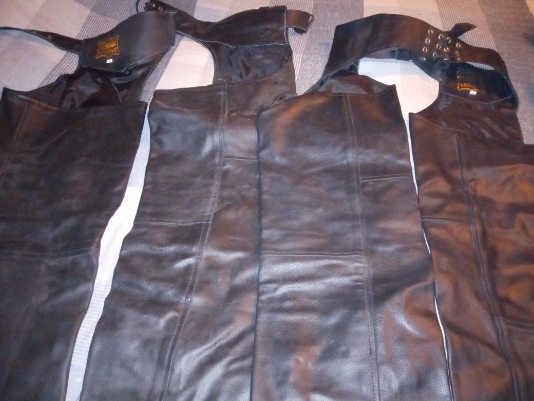 Men and Women's Leather Chaps like New