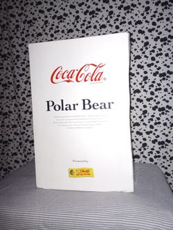 Steiff Mohair Coca Cola polar Bear