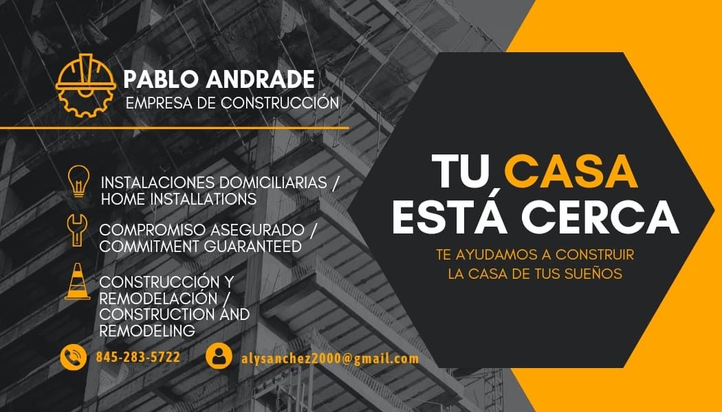 We Offer Construction Services
